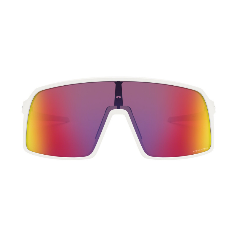 Oakley Sutro Matte White - Prizm Road Lens - Cyclop.in