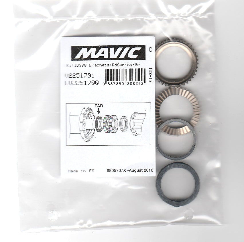 Mavic ID360 Rachet Spare Kit - Cyclop.in