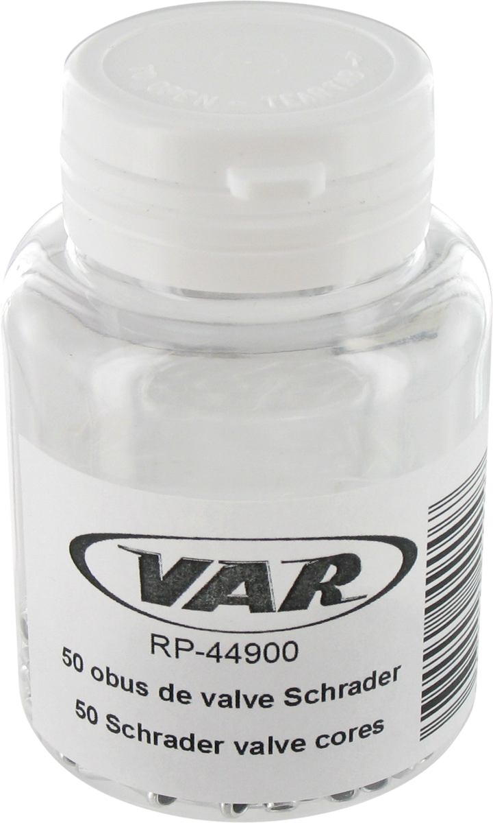 VAR Bottle of 50 Schrader Valves Cores - Cyclop.in