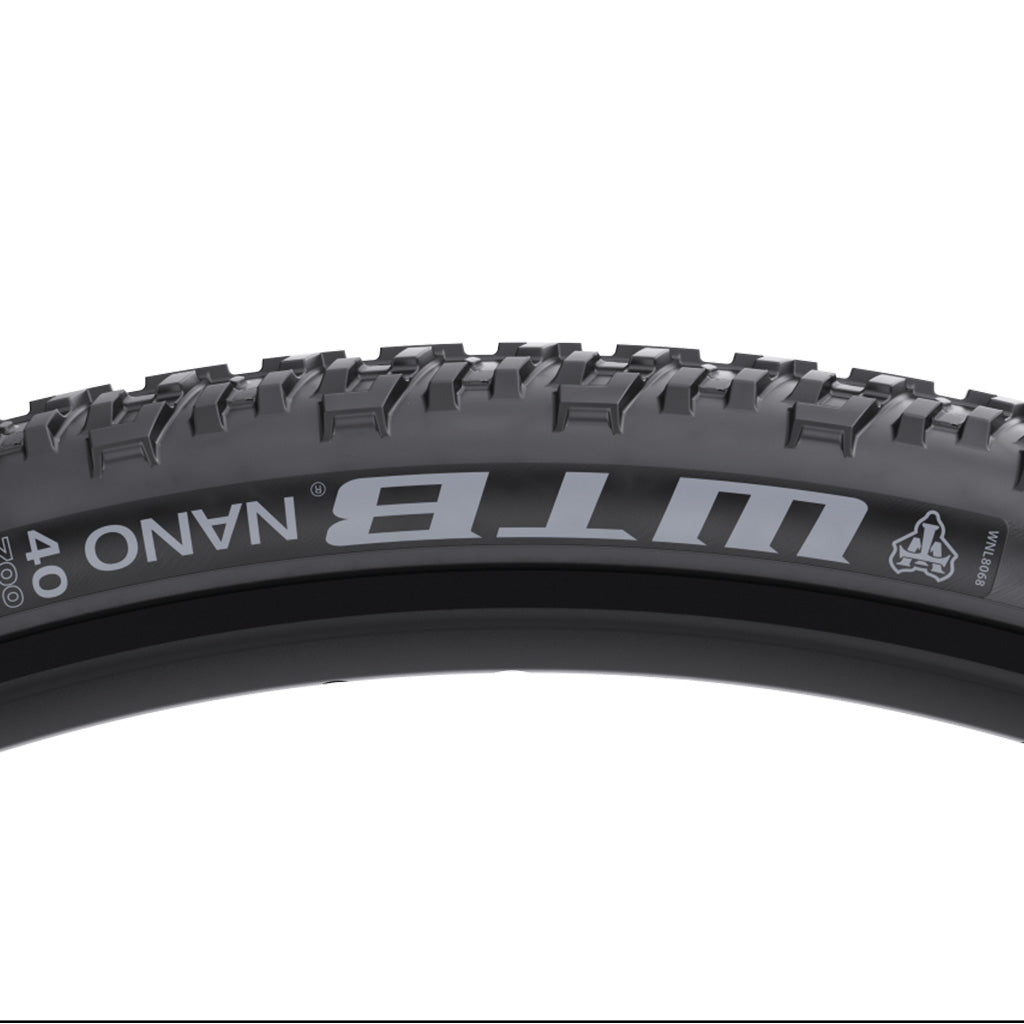 WTB Nano 700x40c TCS Tubeless Tyre, Light/Fast Rolling - Cyclop.in