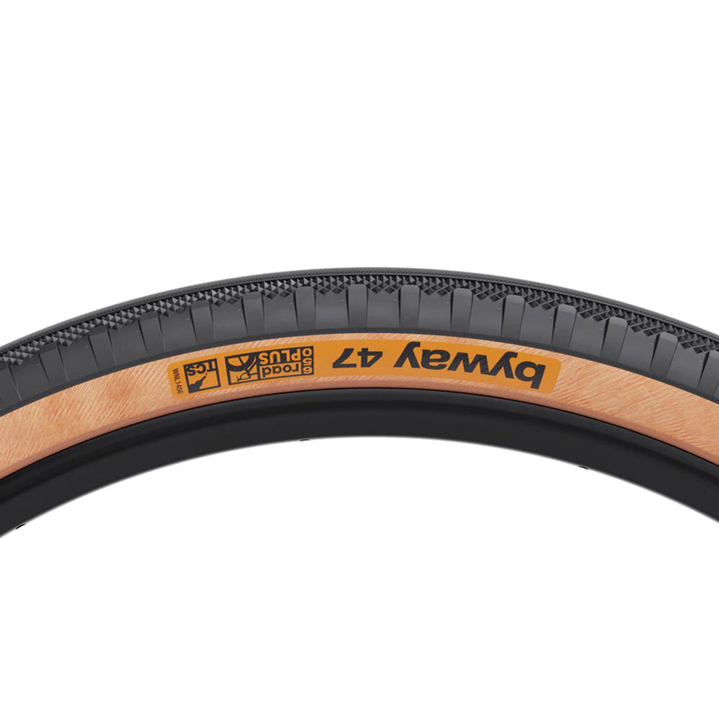 WTB Byway 650x47c TCS Tubeless Tyre, Light/Fast Rolling - Tan - Cyclop.in