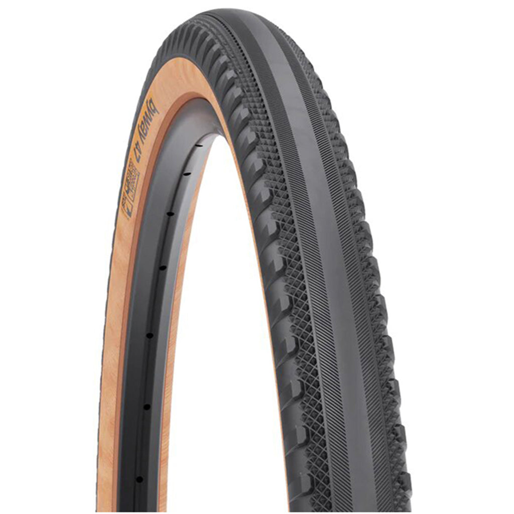 WTB Byway 650x47c TCS Tubeless Tyre, Light/Fast Rolling - Tan - Cyclop.in