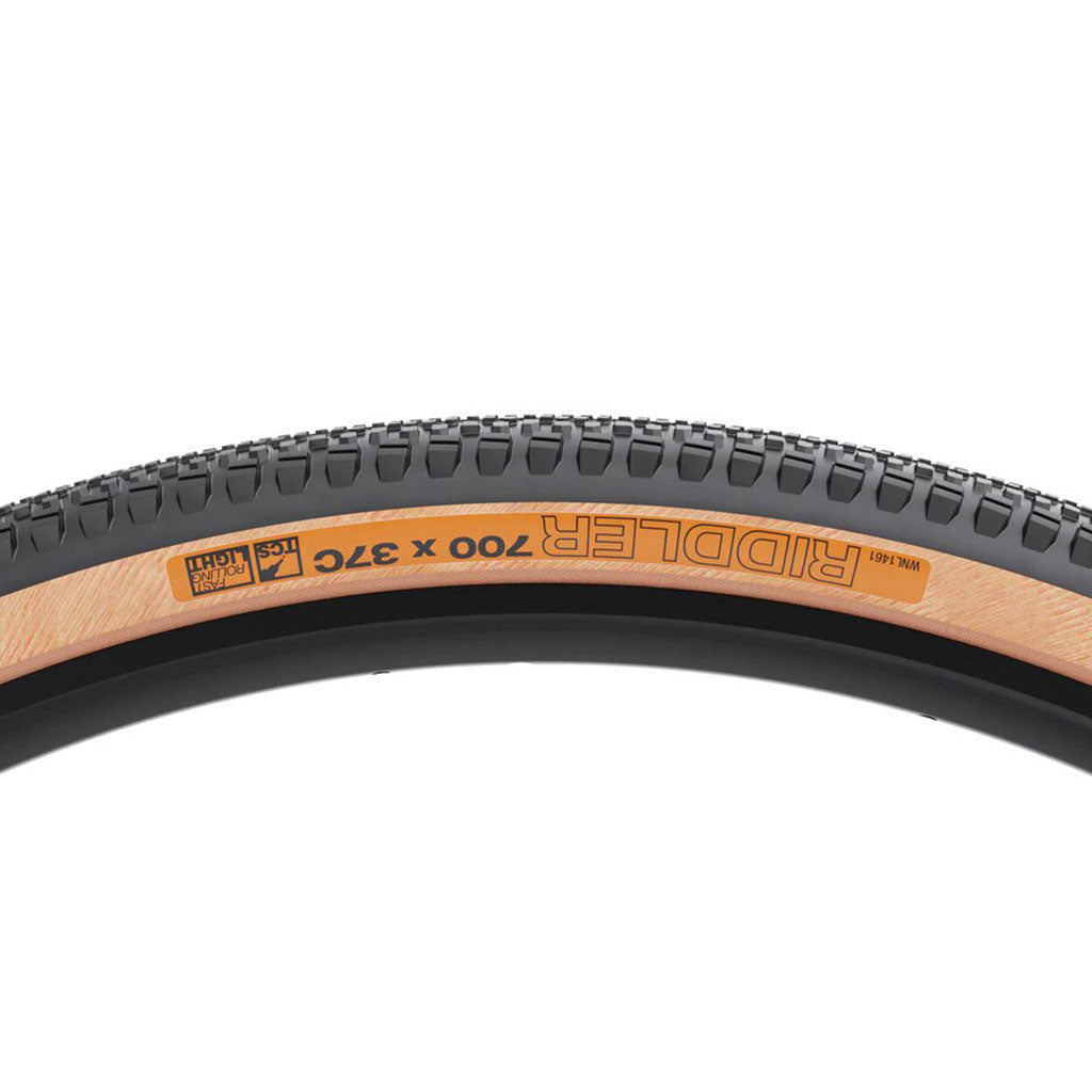 WTB Riddler 700x37c TCS Tubeless Tyre, Light/Fast Rolling - Tan - Cyclop.in