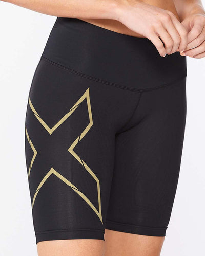 2XU Light Speed Mid-Rise Womens Compression Shorts - Cyclop.in