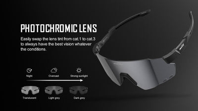 Magicshine Windbreaker Photochromic Sunglasses - Cyclop.in