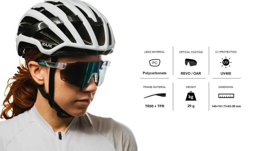 Magicshine Windbreaker Photochromic Sunglasses - Cyclop.in