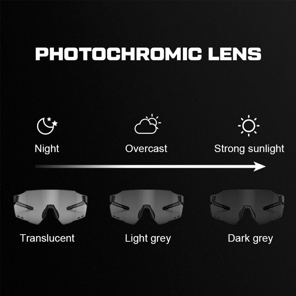 Magicshine Windbreaker Photochromic Sunglasses - Cyclop.in