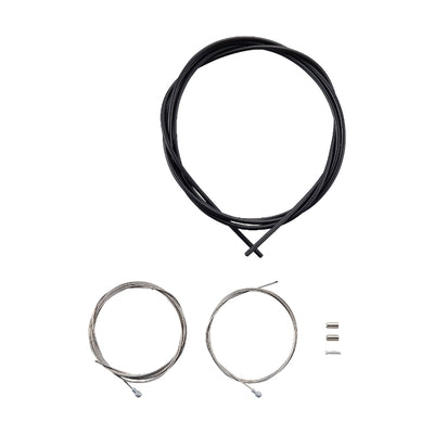Shimano Road Stainless Brake Cable and Housing Set (Black) - Cyclop.in