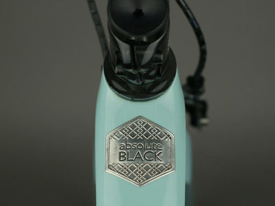 Absolute Black Sticker - Metal-Silver - Cyclop.in