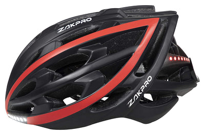 ZAKPRO Smart Turn Signal Cycling Helmet with Integrated Technology - Urban Series - Cyclop.in