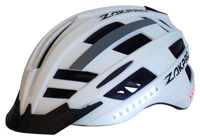 ZAKPRO Smart Turn Signal Cycling Helmet with Integrated Technology - Urban Series - Cyclop.in