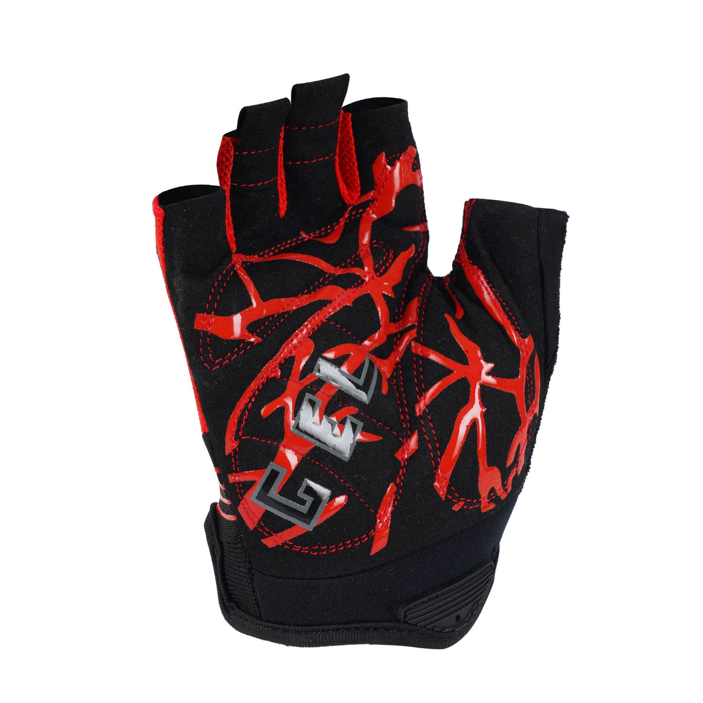 ZAKPRO Gel Series Anti-Slip Professional Half Finger Cycling Gloves - Red - Cyclop.in