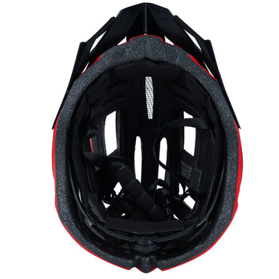 ZAKPRO MTB Inmold Cycling Helmet with Rear LED Flicker Lights - Uphill Series - Cyclop.in