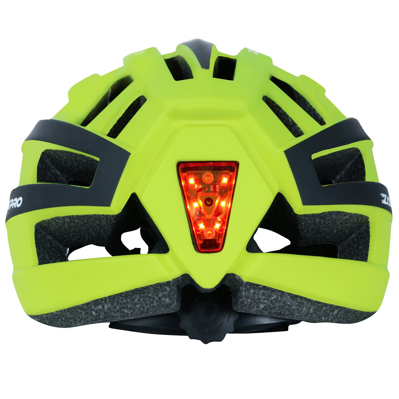 ZAKPRO MTB Inmold Cycling Helmet with Rear LED Flicker Lights - Uphill Series - Cyclop.in