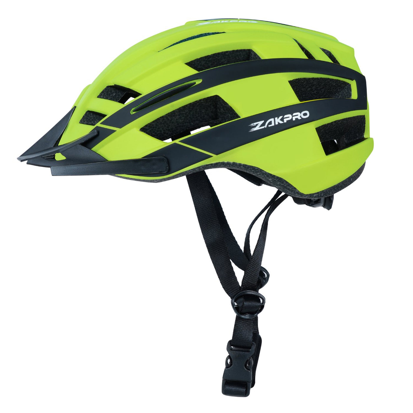 ZAKPRO MTB Inmold Cycling Helmet with Rear LED Flicker Lights - Uphill Series - Cyclop.in