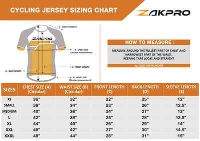 ZAKPRO - Cycling Jersey, Kuhl - Z001 - Cyclop.in