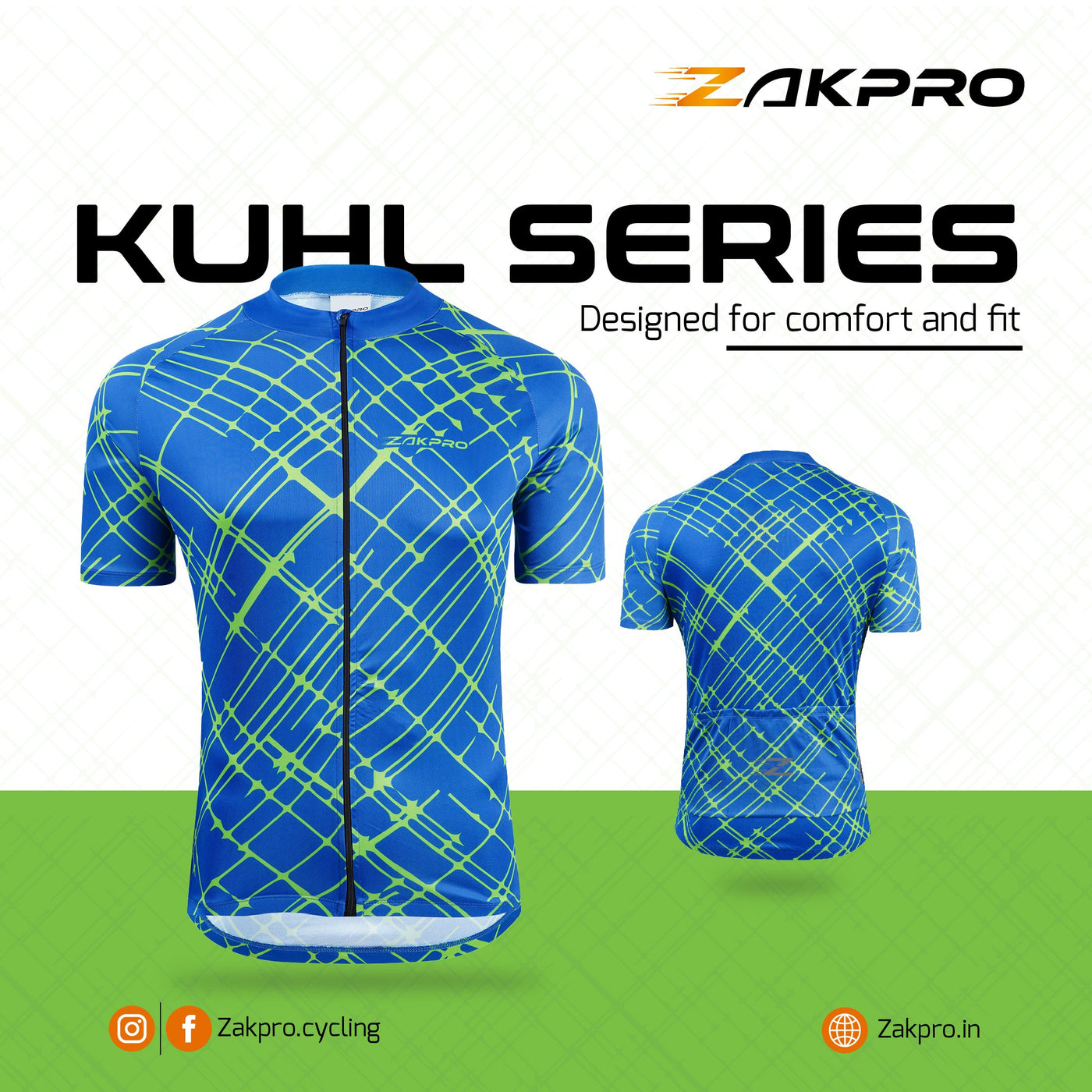 ZAKPRO - Cycling Jersey, Kuhl - Z003 - Cyclop.in