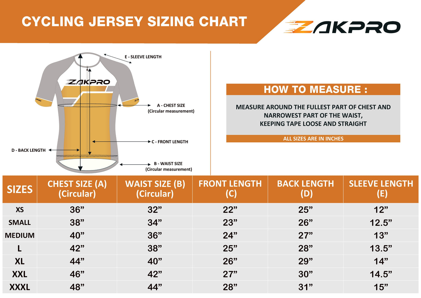 ZAKPRO - Cycling Jersey, Kuhl - Z003 - Cyclop.in