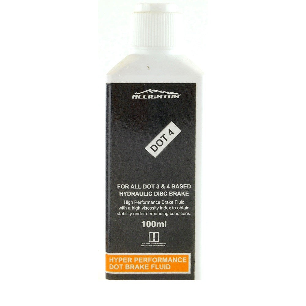 Alligator Brake Disc Hydraulic Oil DOT-4 100Ml - Cyclop.in