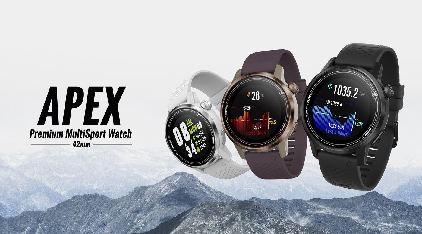 Coros Apex Premium Multisport GPS Watch - Cyclop.in