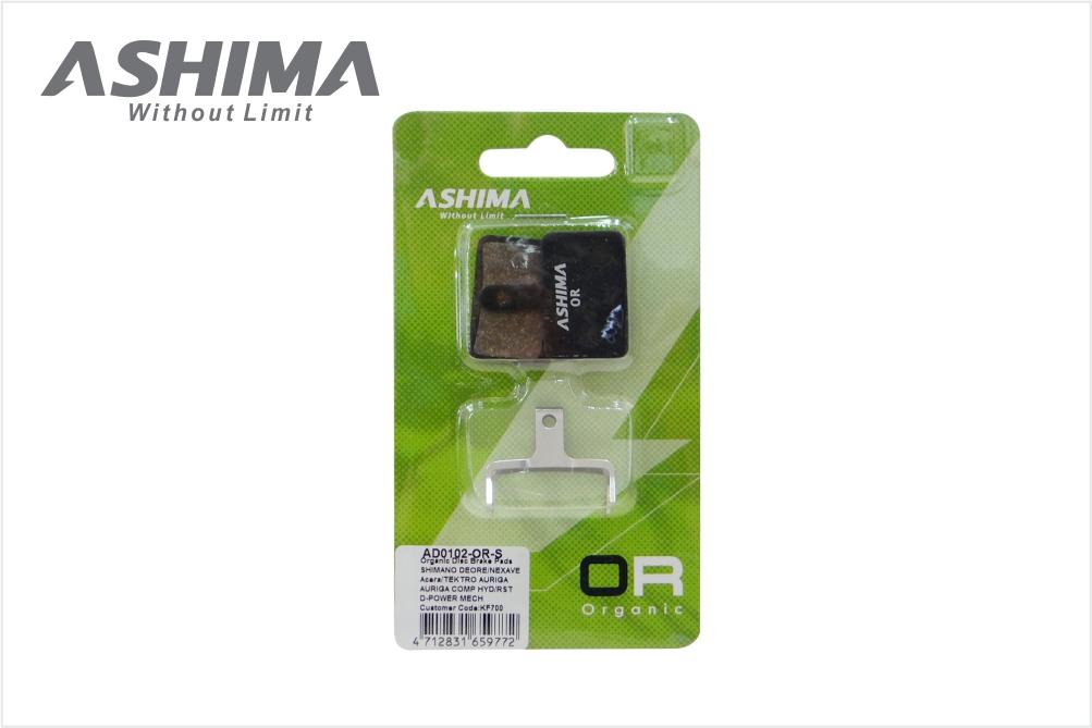 Ashima Organic Disc Pads - AD0102-OR-S - Cyclop.in