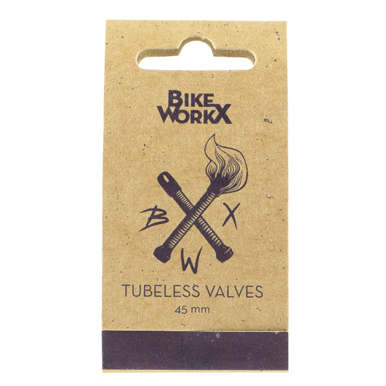 BikeWorkx Tubeless Valve Set 45mm - Cyclop.in