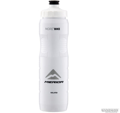 Merida Thermos Bottle White/Grey/Black, 650CC - Cyclop.in