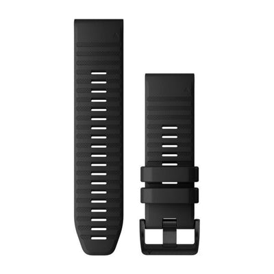 Garmin QuickFit Watch Band - Black Silicone - Cyclop.in