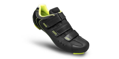 FLR F-35-III High Performance Shoes - Black/N.Yellow - Cyclop.in