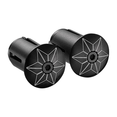 Supacaz Super Sticky Kush Classic Bar Tape - Coffee with Ano Black Plugs - Cyclop.in