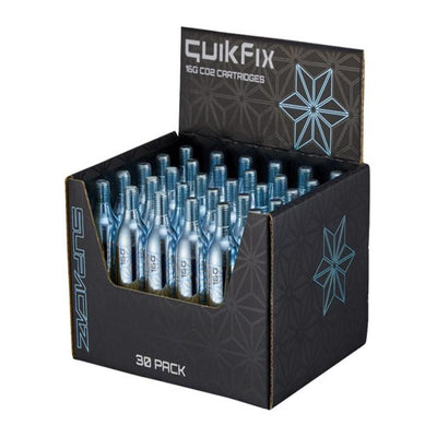 Supacaz QuikFix 16g CO2 Cartridges - 30 Pack - Cyclop.in