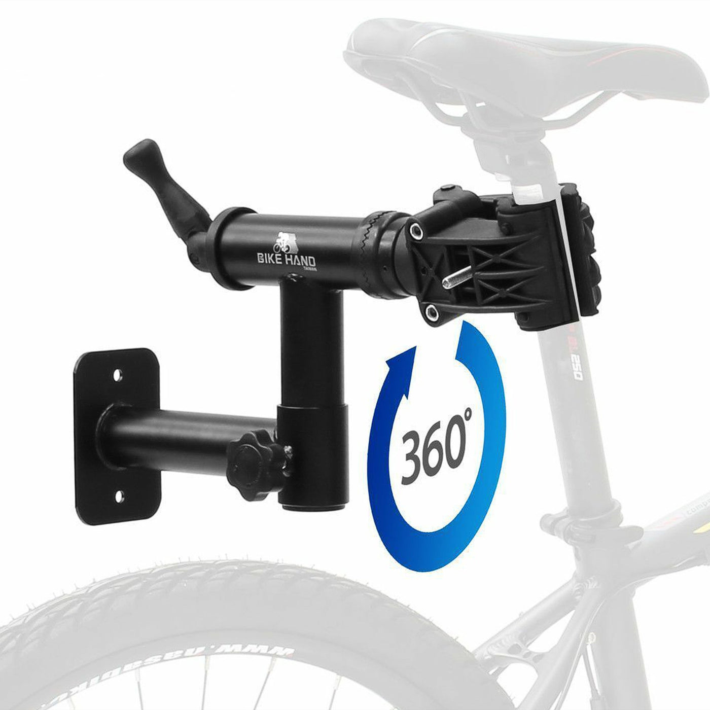 Bike Hand Wall Mount Bicycle Repair Stand - Cyclop.in