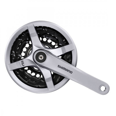 Shimano FC-TY501 Tourney Crankset - 3x6/7/8 Speed - Cyclop.in