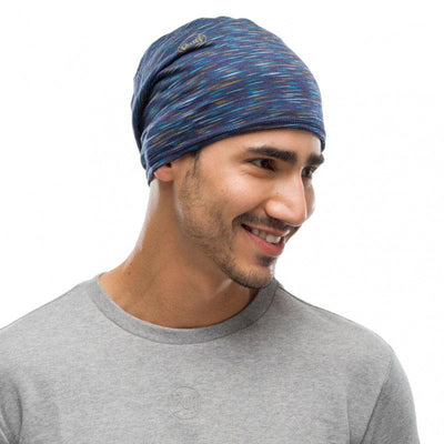 BUFF® Lightweight Merino Wool Tubular (Denim Multi Stripes) - Cyclop.in