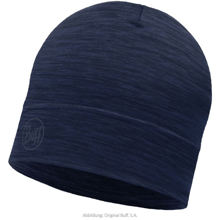 BUFF® Lightweight Merino Wool Hat (Solid Denim) - Cyclop.in