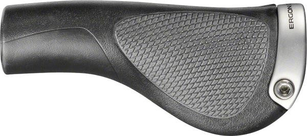 Ergon GP1-L Performance Grips - Black/Gray - Cyclop.in