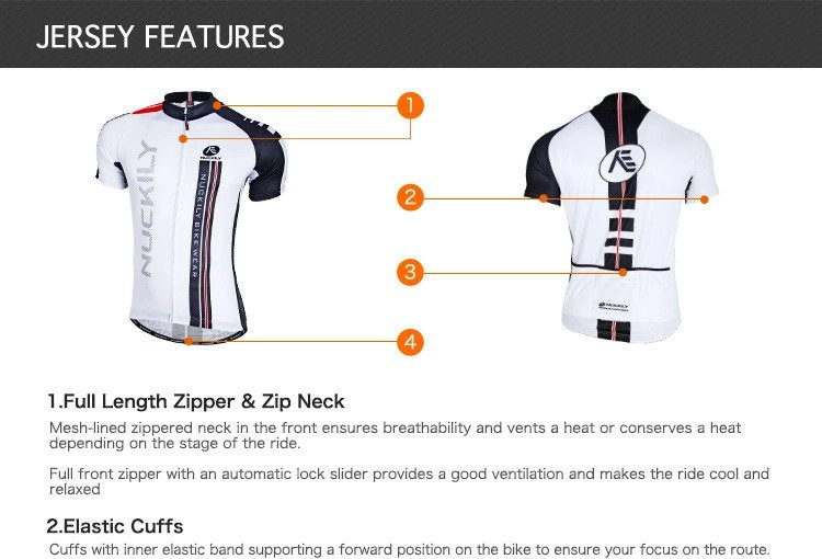 Nuckily Mycycology NJ503 Short Sleeves Cycling Jersey - Cyclop.in