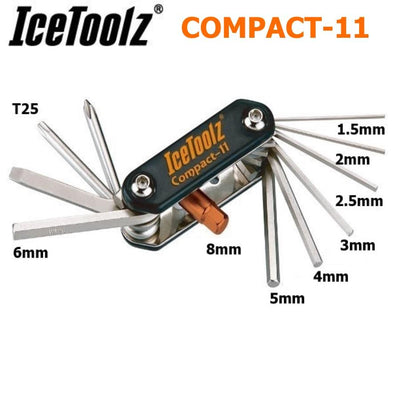 Icetoolz Multi Tool Set Compact - 11 - Cyclop.in