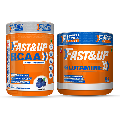 Fast&Up BCAA - Blueberry & Glutamine Combo - Cyclop.in