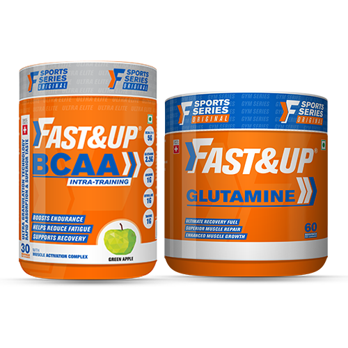 Fast&Up BCAA - Green Apple & Glutamine Combo - Cyclop.in