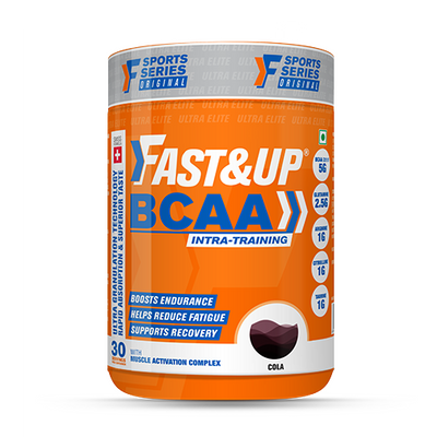 Fast&Up BCAA - Jar of 30 servings - Cola Flavour - Cyclop.in