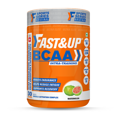 Fast&Up BCAA - Jar of 30 servings - Watermelon Flavour - Cyclop.in