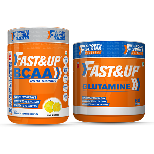 Fast&Up BCAA - Lime & Lemon & Glutamine Combo - Cyclop.in