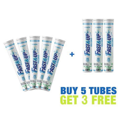 Fast&Up Reload - Bundle of 8 Tubes - Lime and Lemon - Cyclop.in