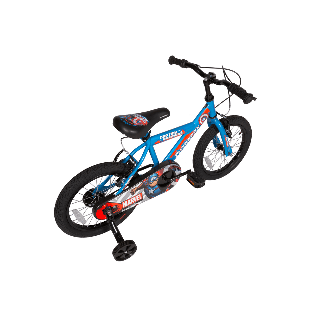 thumbnail image 2 of Dino Bikes Captain America 16" Kids Bike – Steel Frame, U-Brake, Blue, For Height 107-138 Cm, Italian Brand 2 of 4