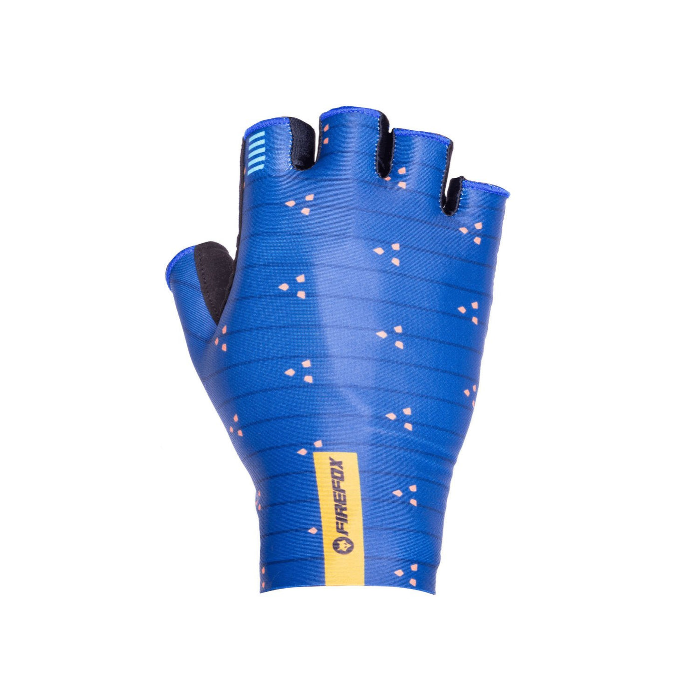 Firefox Bicycle Half Finger Pull On Gloves - Blue - Cyclop.in
