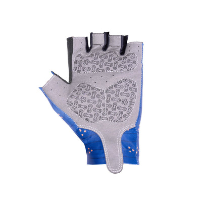 Firefox Bicycle Half Finger Pull On Gloves - Blue - Cyclop.in