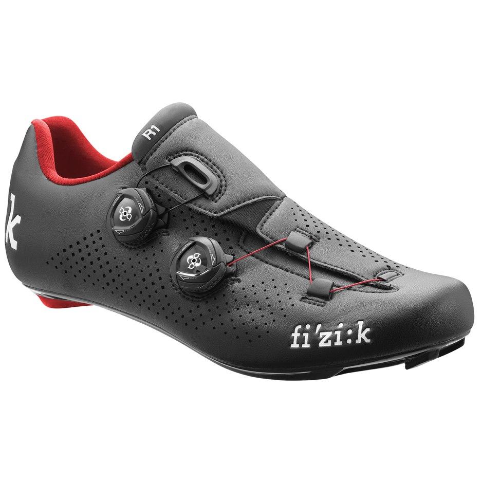 Fizik R1B Uomo Boa Road Shoe - Black/Red - Cyclop.in