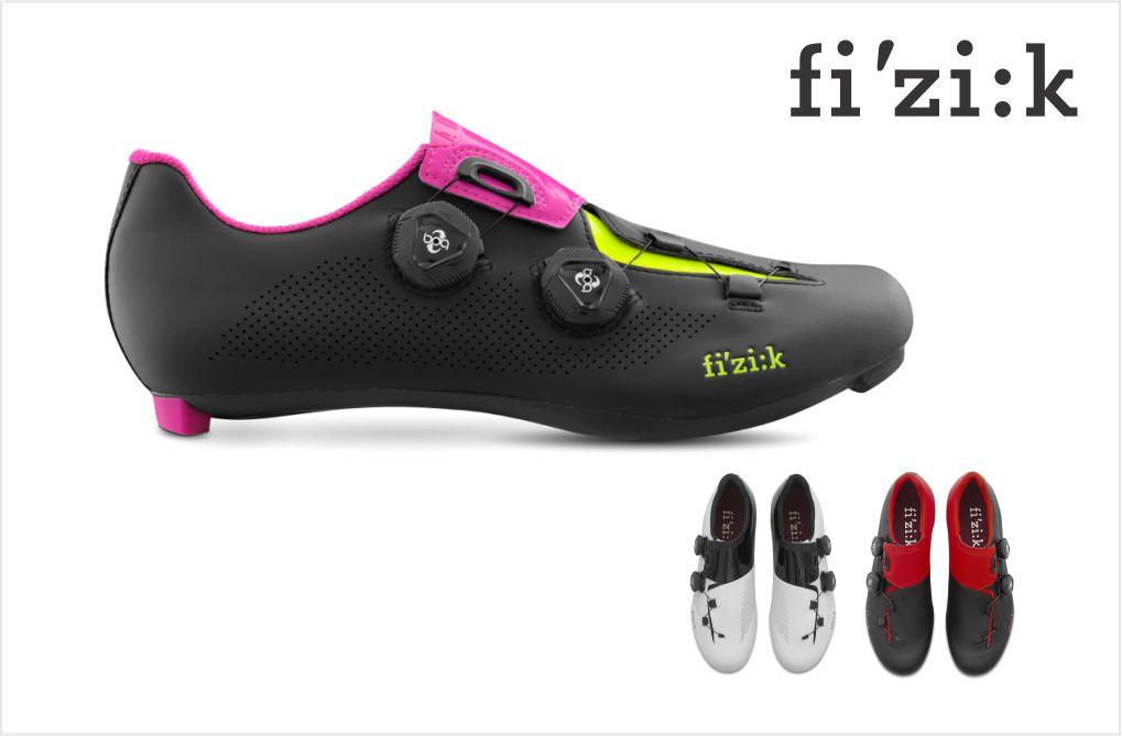 Fizik R3 Aria Cycling Shoes-Black/Pink/Yellow - Cyclop.in