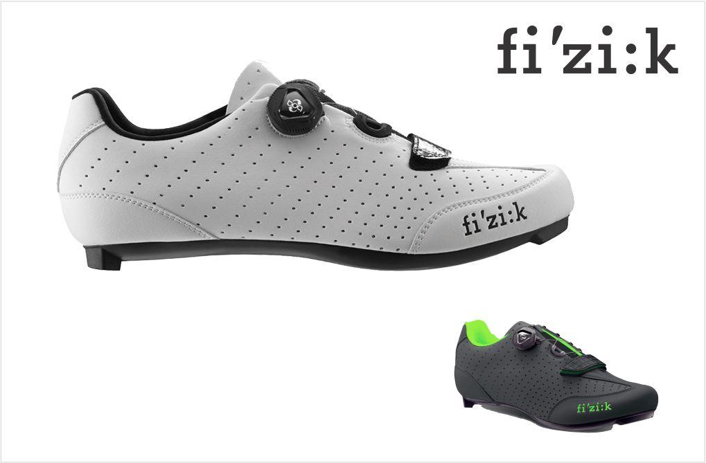 Fizik R3 Uomo BOA Road Cycling Shoes - White/Black - Cyclop.in